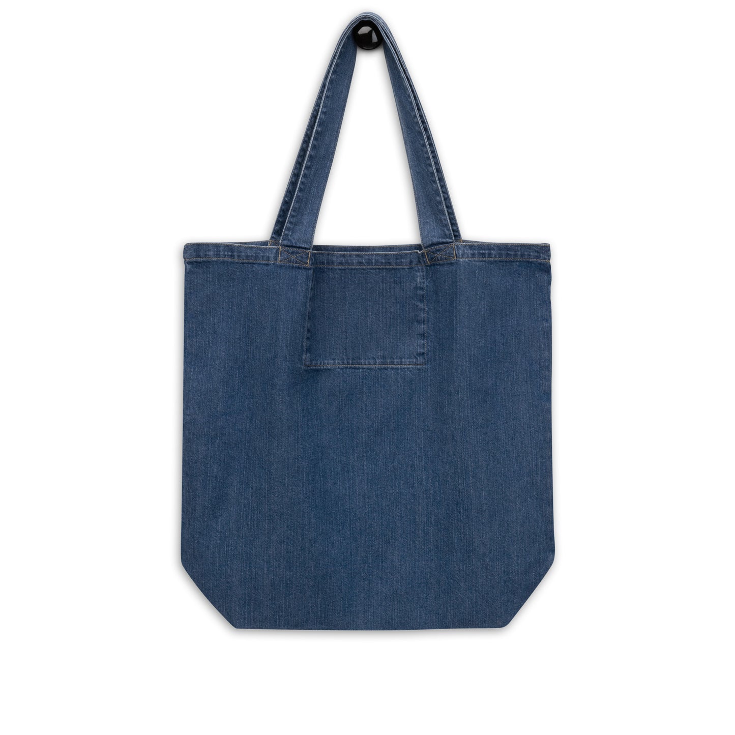 "Optimism Blossoms" Organic Denim Tote Bag