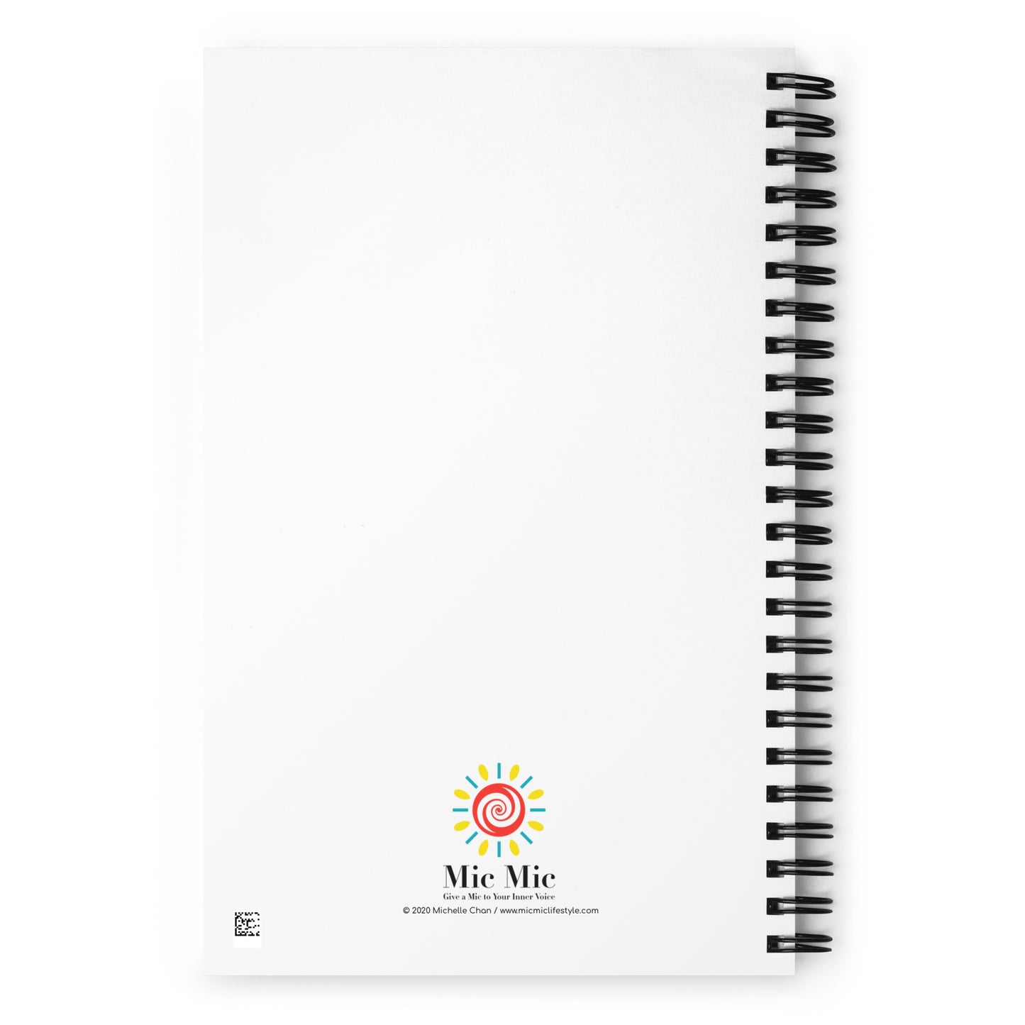 "Optimism Blossoms" Spiral Notebook