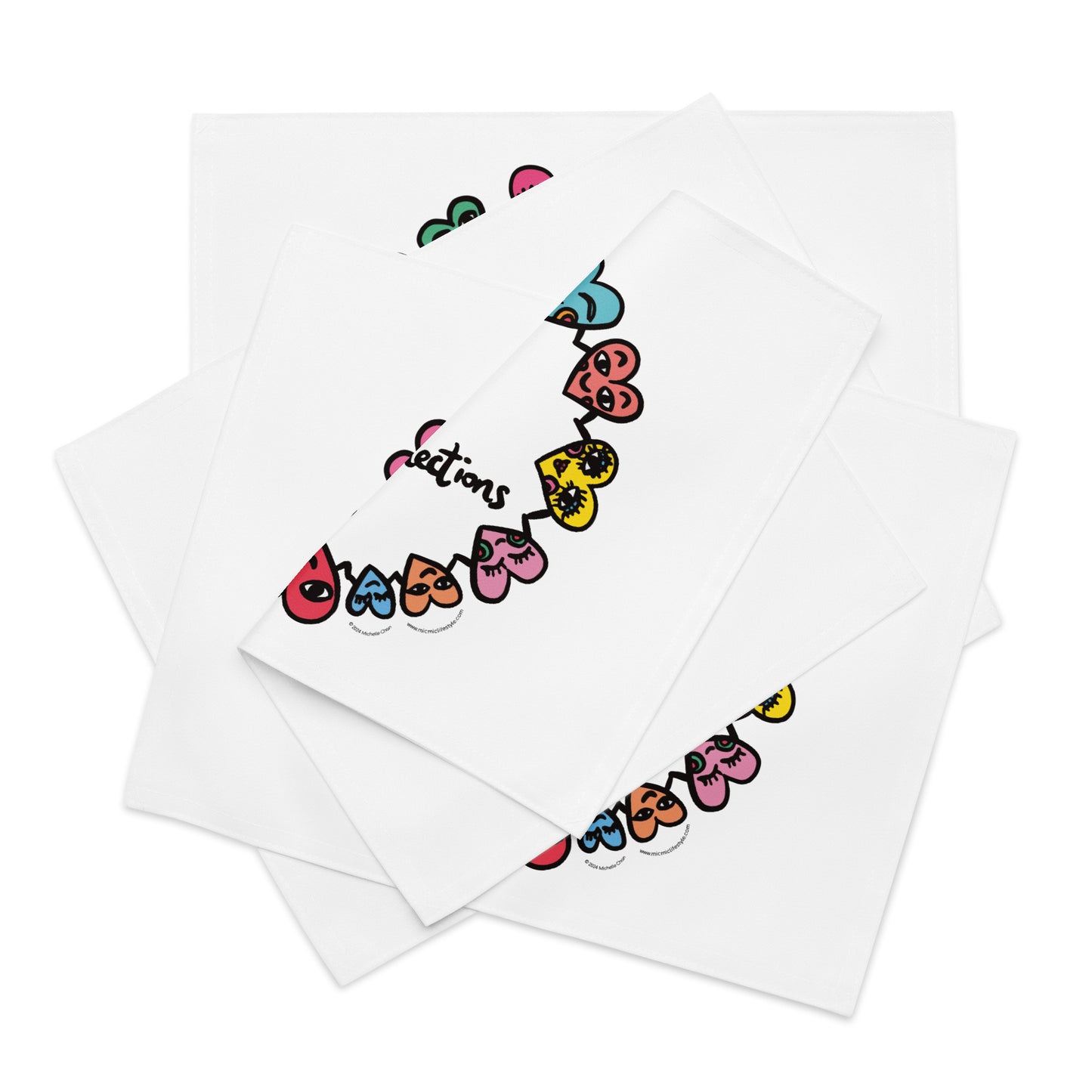 "Life is about Love & Connections" Placemat Set